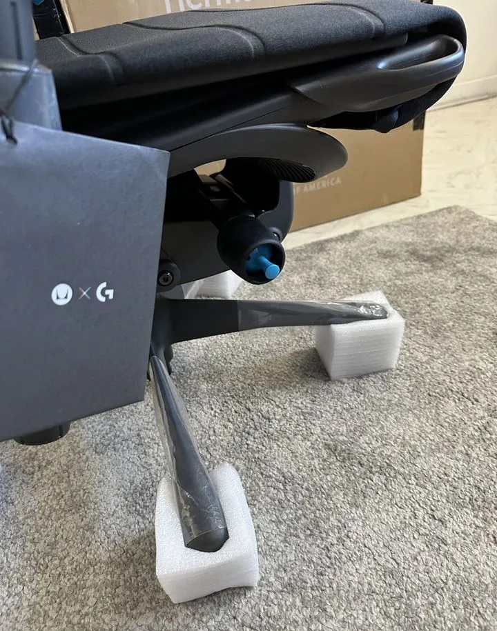 herman miller embody x logitech gaming chair black & cyan herman miller embody x logitech gaming chair black & cyan