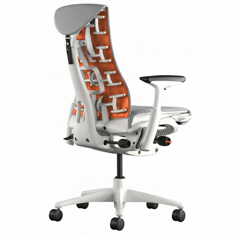 herman miller embody x logitech gaming chair dark mineral & ignite herman miller embody x logitech gaming chair dark mineral & ignite