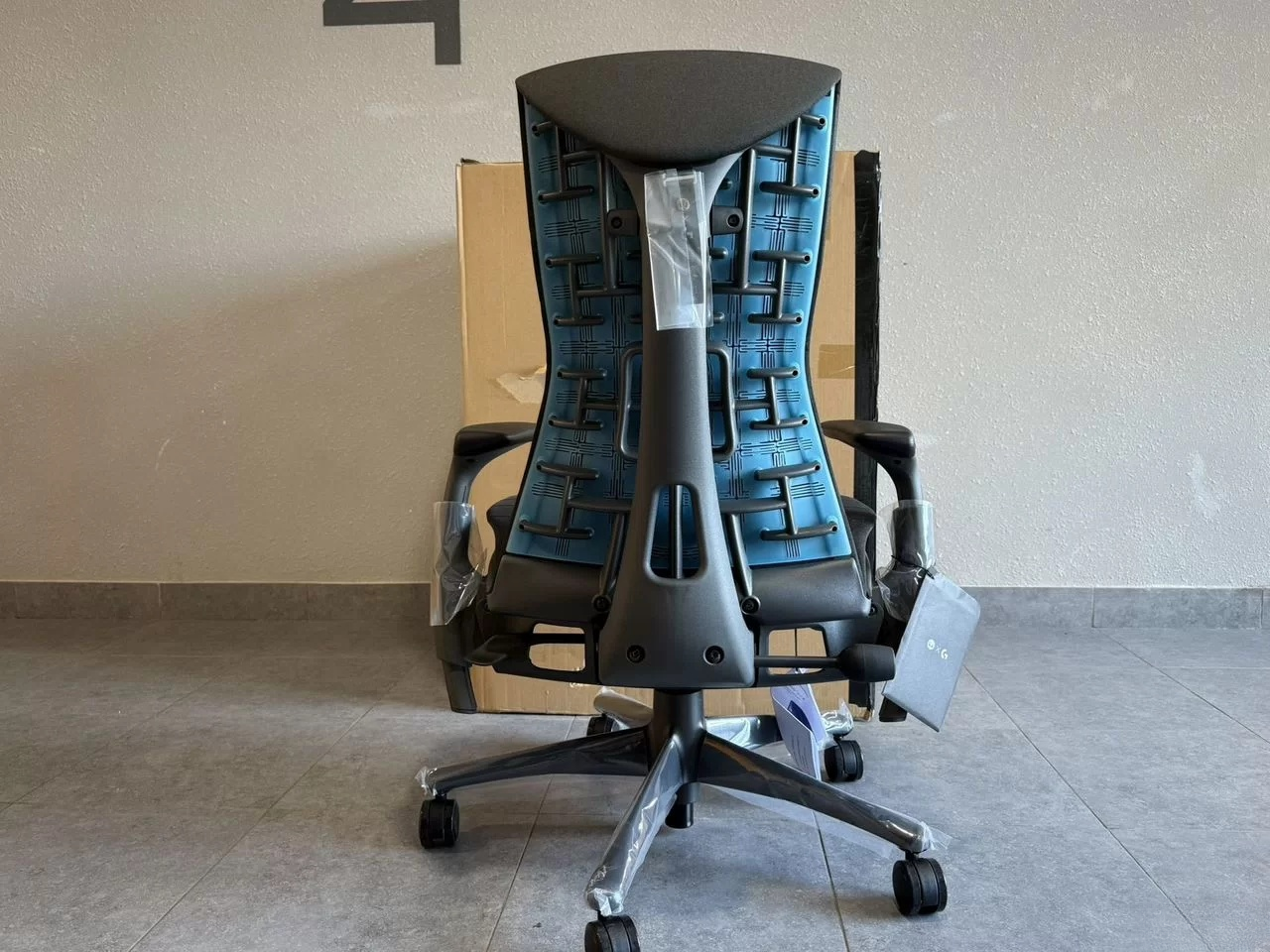 herman miller embody x logitech gaming chair black & cyan herman miller embody x logitech gaming chair black & cyan