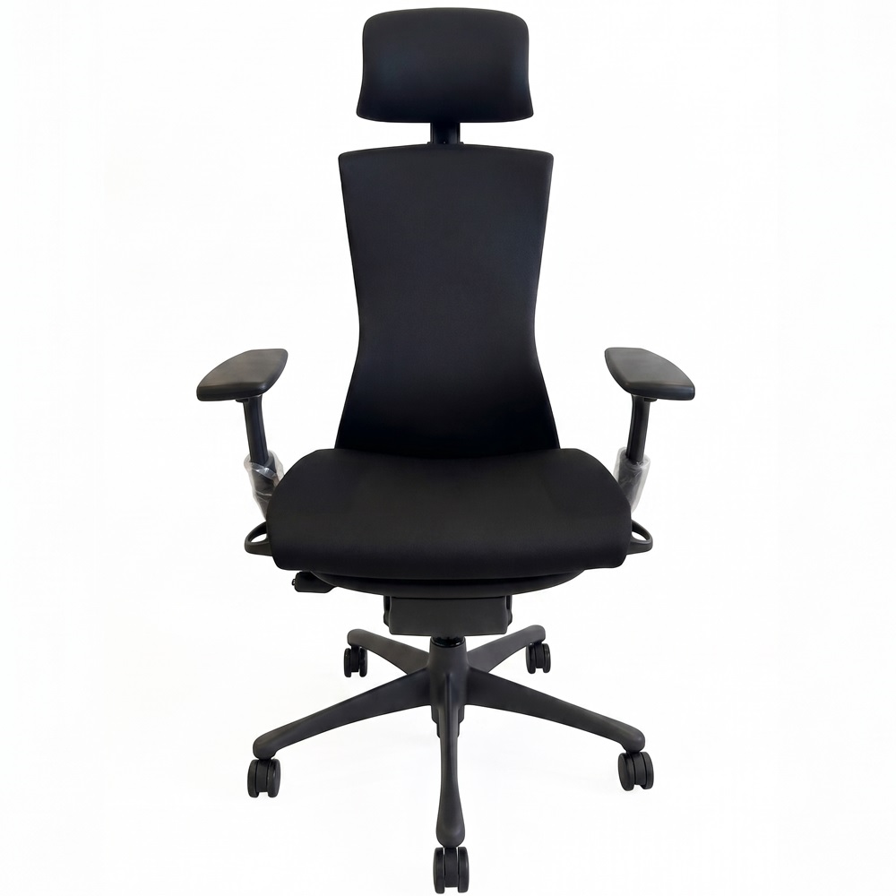 herman miller embody classic chair sync black with atlas headrest herman miller embody classic chair sync black with atlas headrest