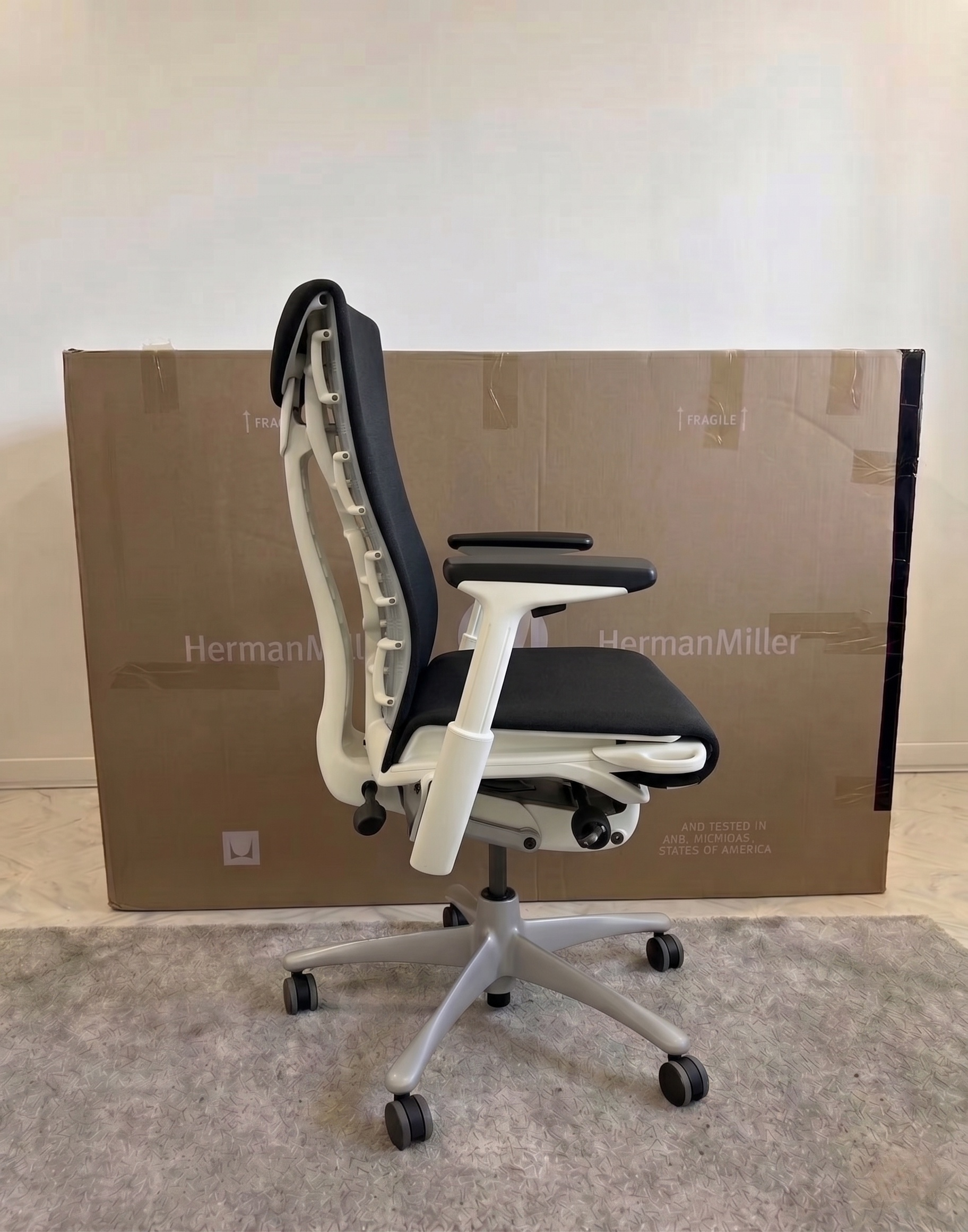 herman miller embody classic chair black & white herman miller embody classic chair black & white