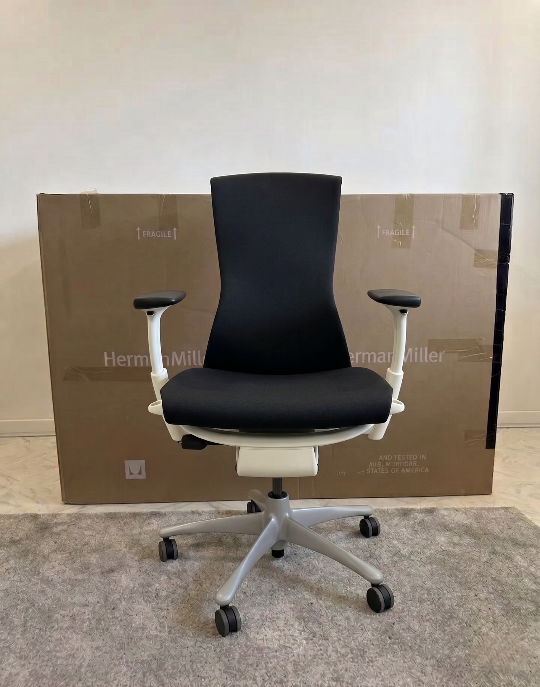 herman miller embody classic chair black & white herman miller embody classic chair black & white