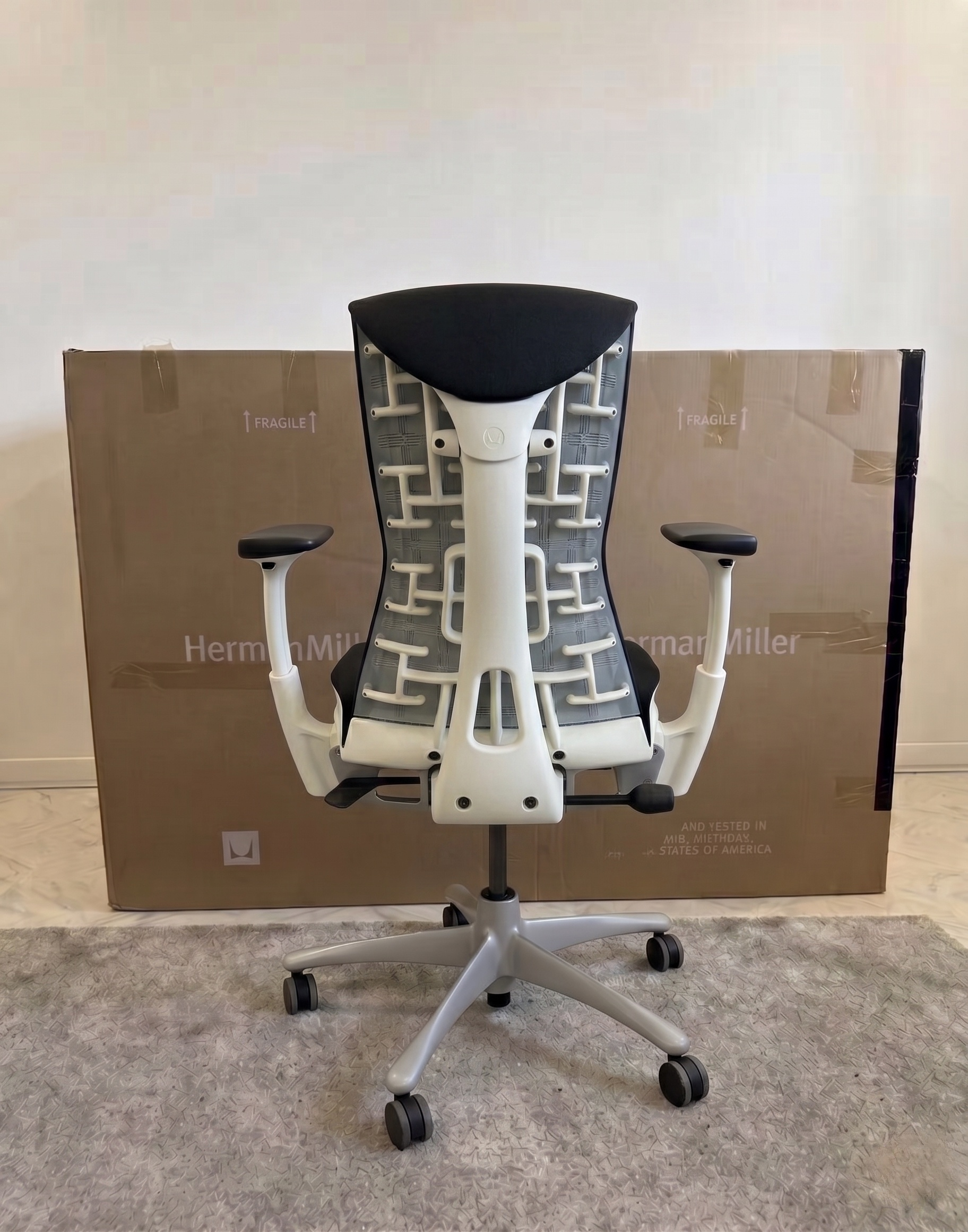 herman miller embody classic chair black & white herman miller embody classic chair black & white