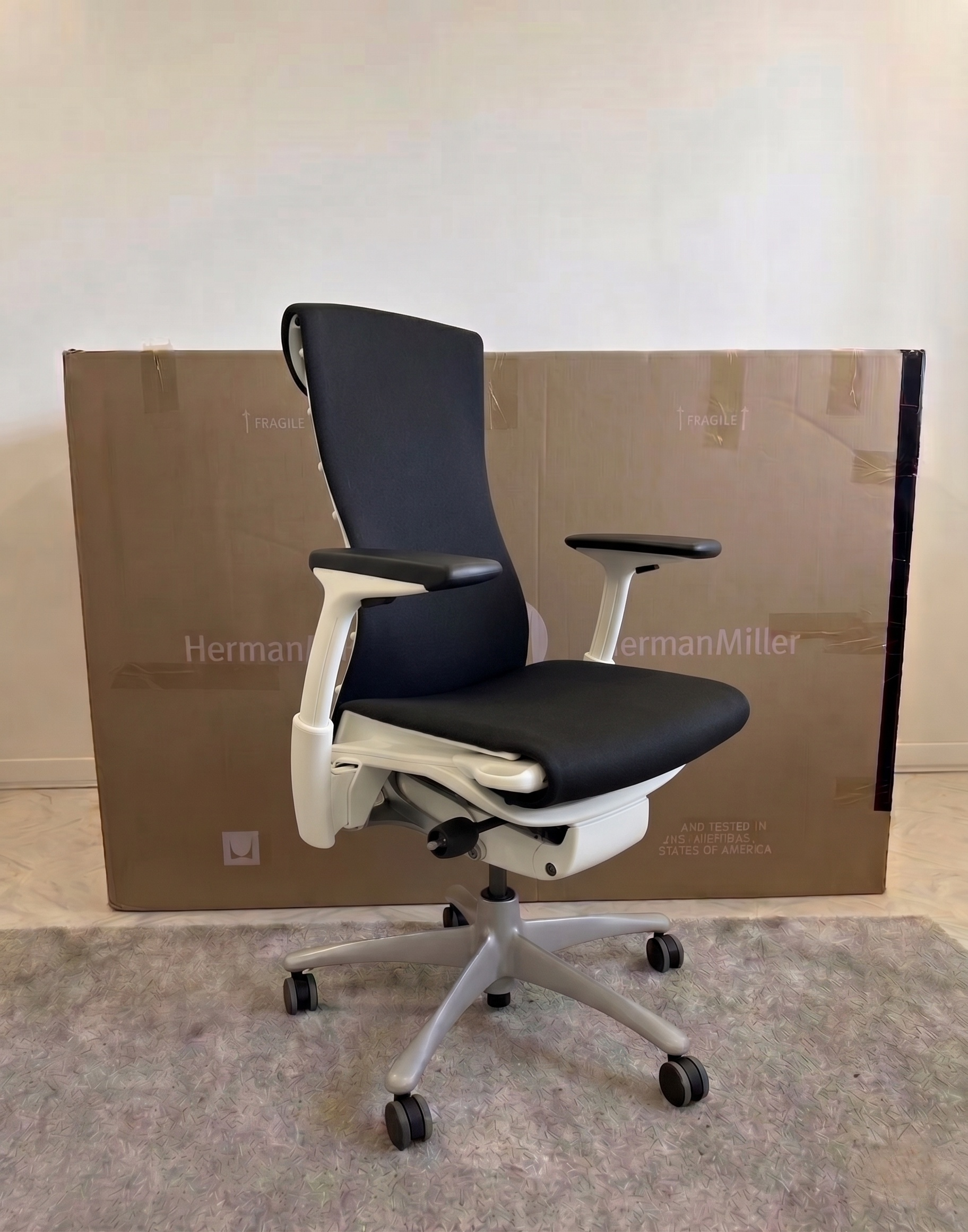 herman miller embody classic chair black & white herman miller embody classic chair black & white